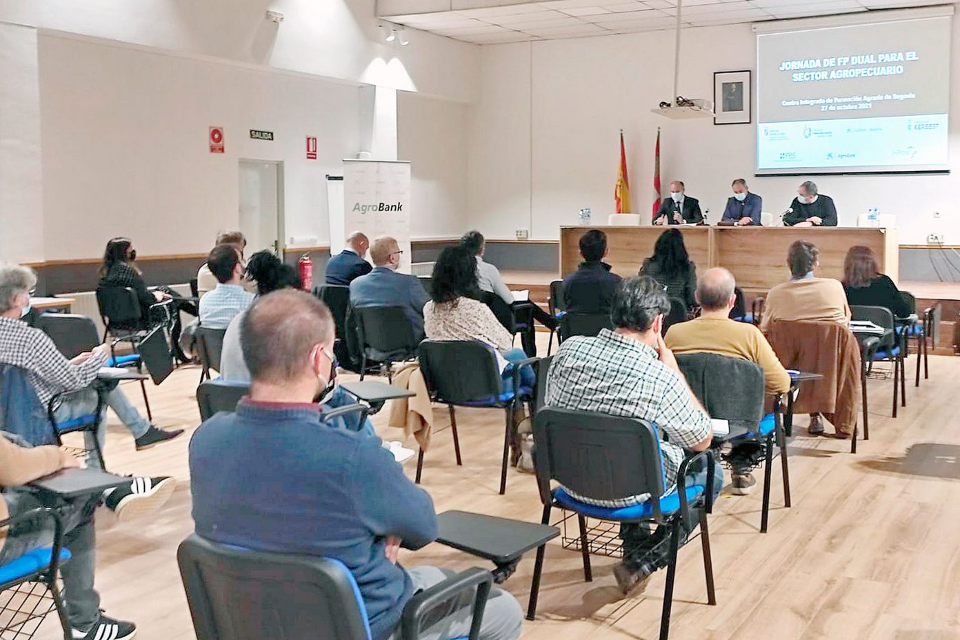 Presentación de la FP Dual Especializada en Porcino en Segovia