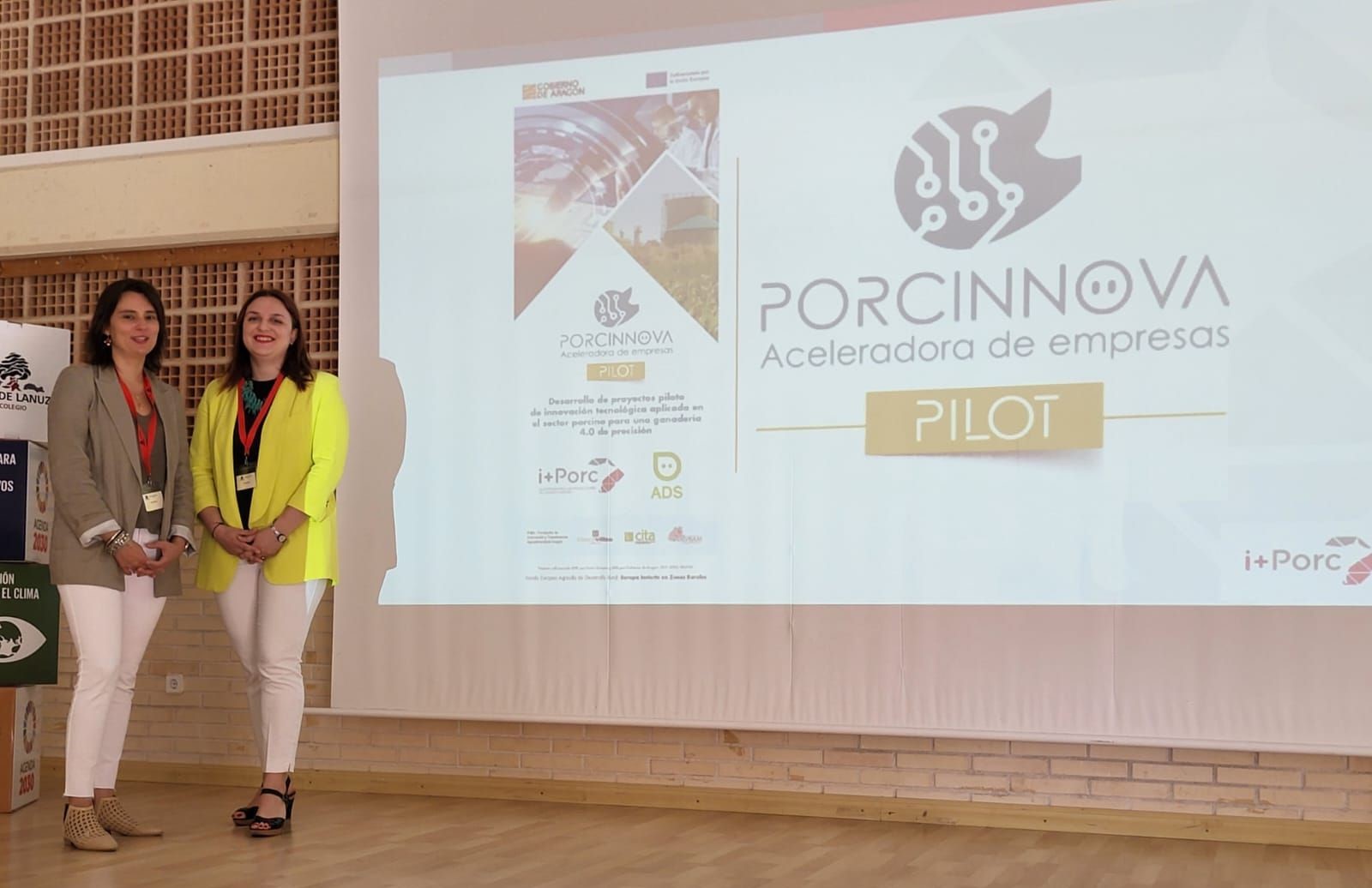Charla divulgativa en colegios aragoneses en el día de la innovación y emprendimiento (PORCINOVA PILOT)