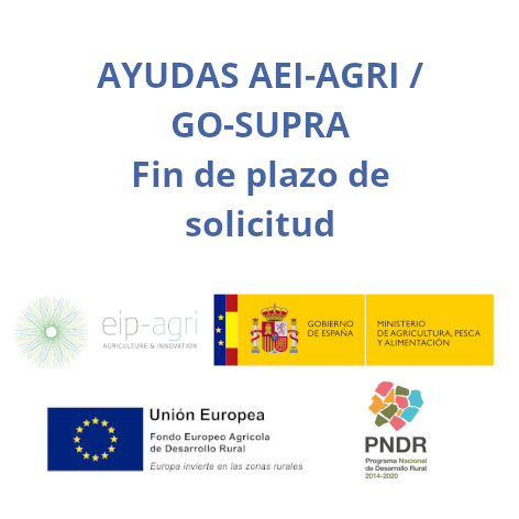 Cuatro propuestas presentadas a la convocatoria de ayudas de AEI-Agri / GO-SUPRA del MAPA