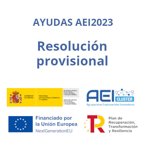 El Ministerio de Industria, Comercio y Turismo publica la resolución provisional de los proyectos presentados en la convocatoria de ayudas AEI2023 MRR