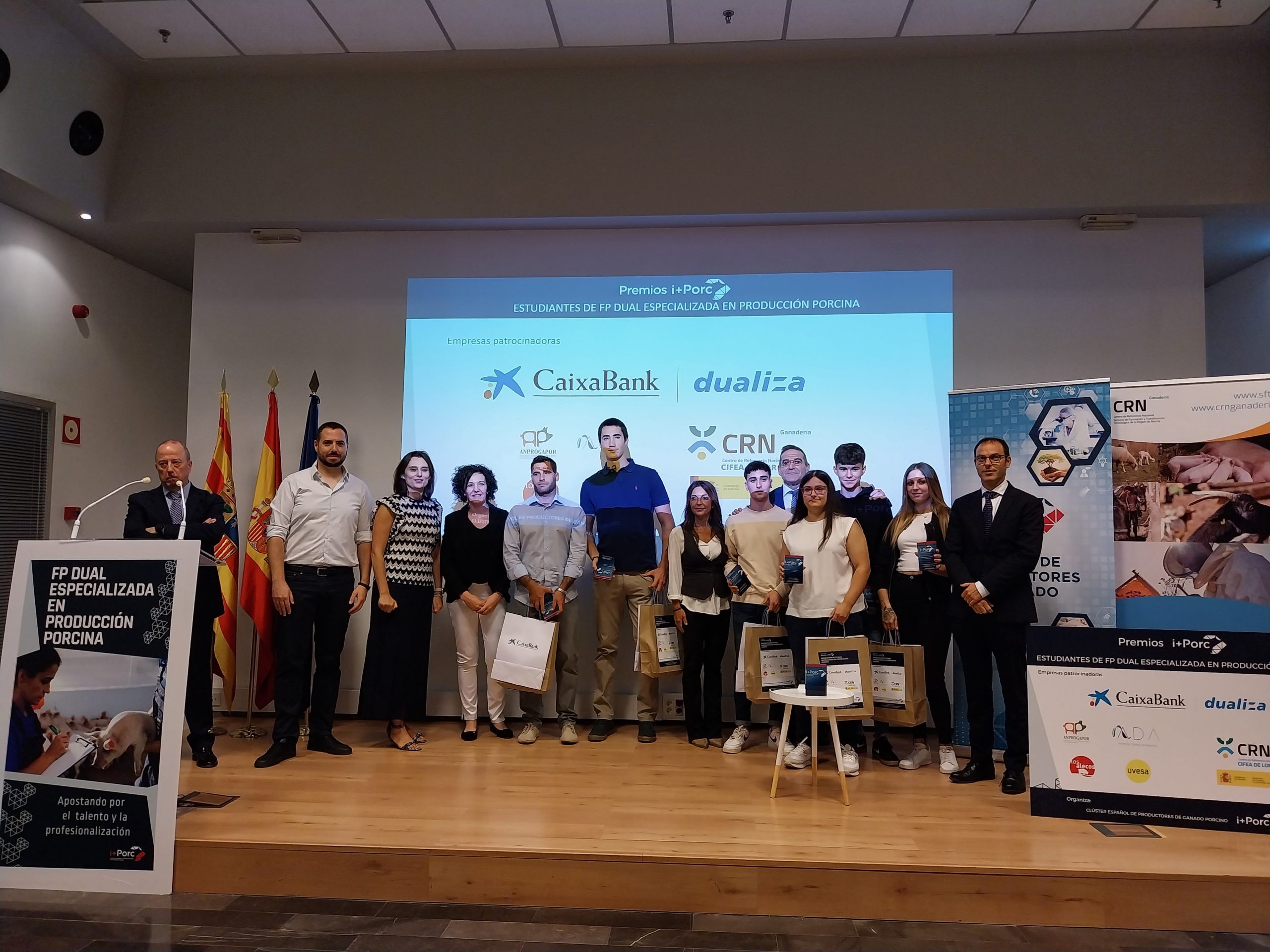 i+Porc celebra la III edición de los Premios FP Dual en Producción Porcina