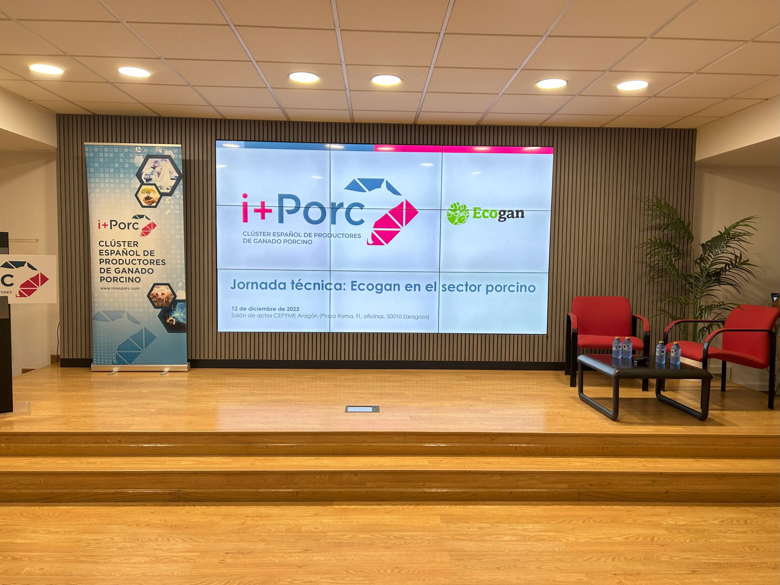 i+Porc, jornada técnica: «Ecogan en el sector porcino: presente y futuro”