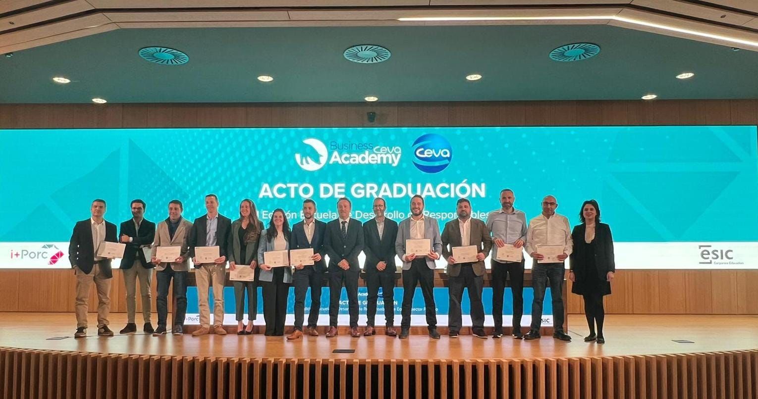 Graduación II edición Escuela de Desarrollo Directivo Responsables de Equipo de Sector Porcino en colaboración con Ceva Salud Animal