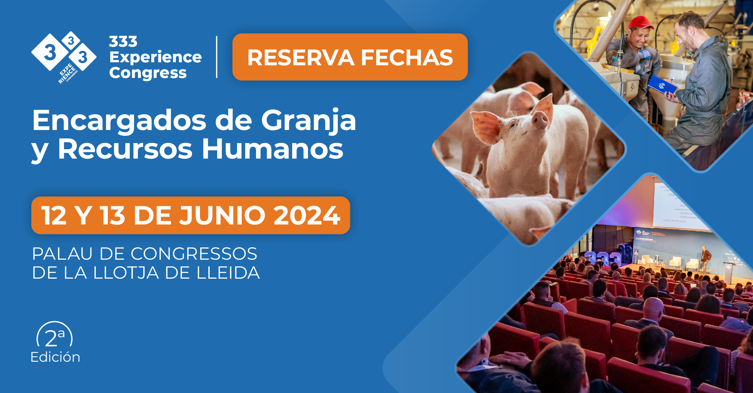 i+Porc es colaborador en el 333 Experience Congress «Encargados de Granja y Recursos Humanos»