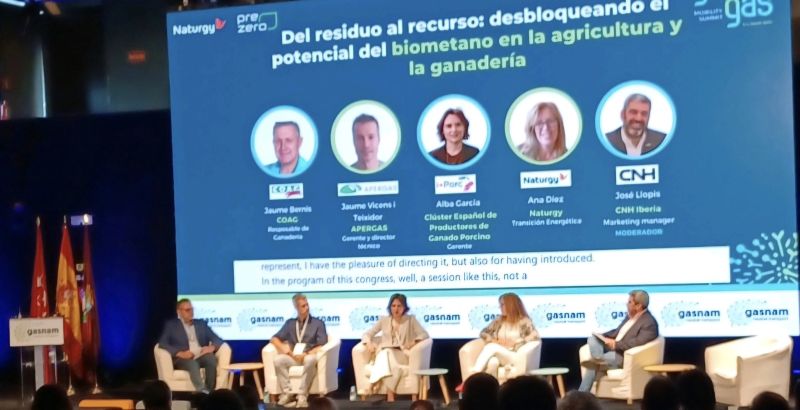 i+Porc en el Green Gas Mobility Summit 2024