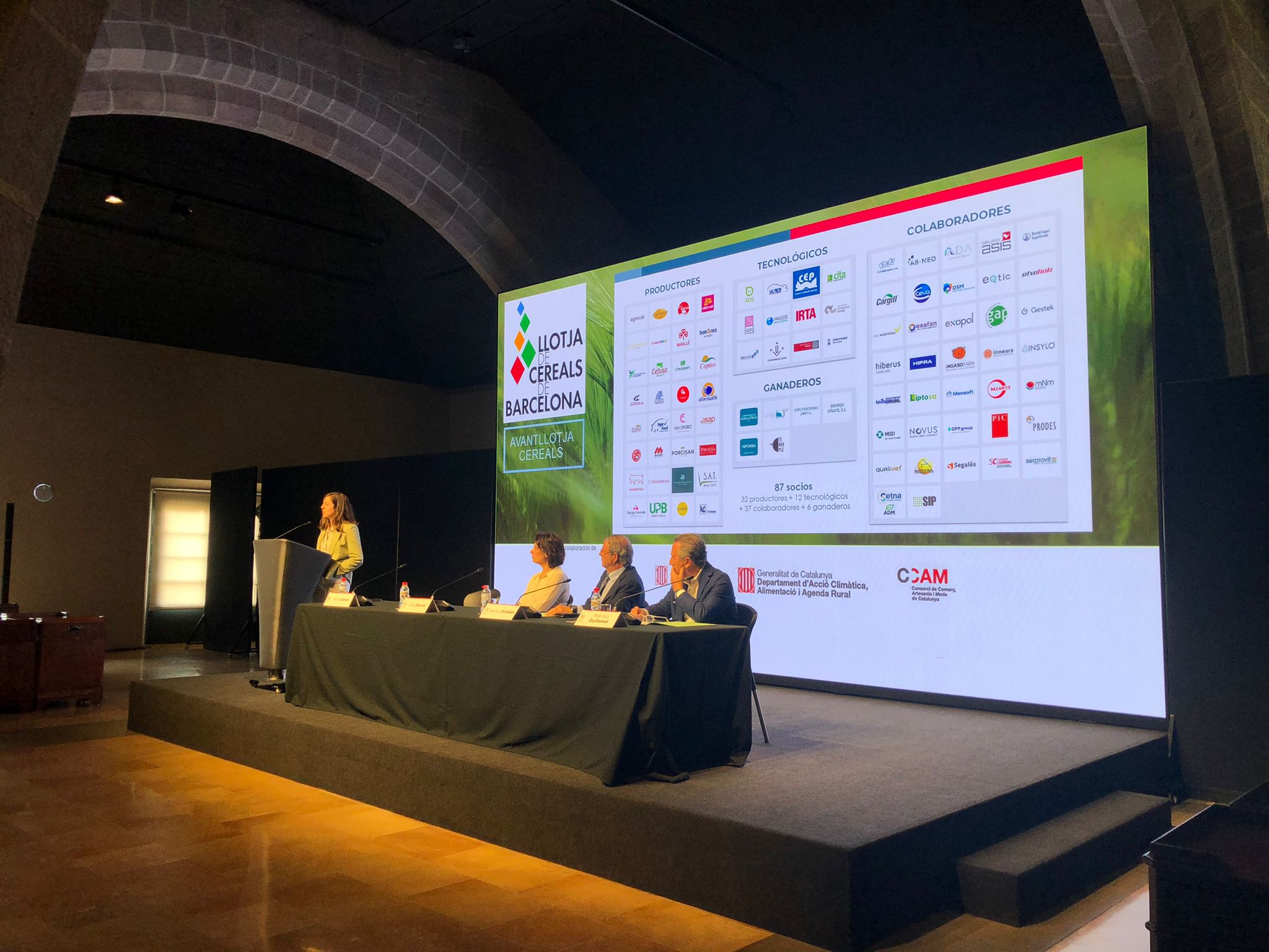 Presentación líneas estratégicas de i+Porc en la Lonja de Cereales de Barcelona