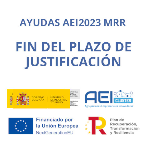Finaliza el plazo de justificación AEI2023 MRR