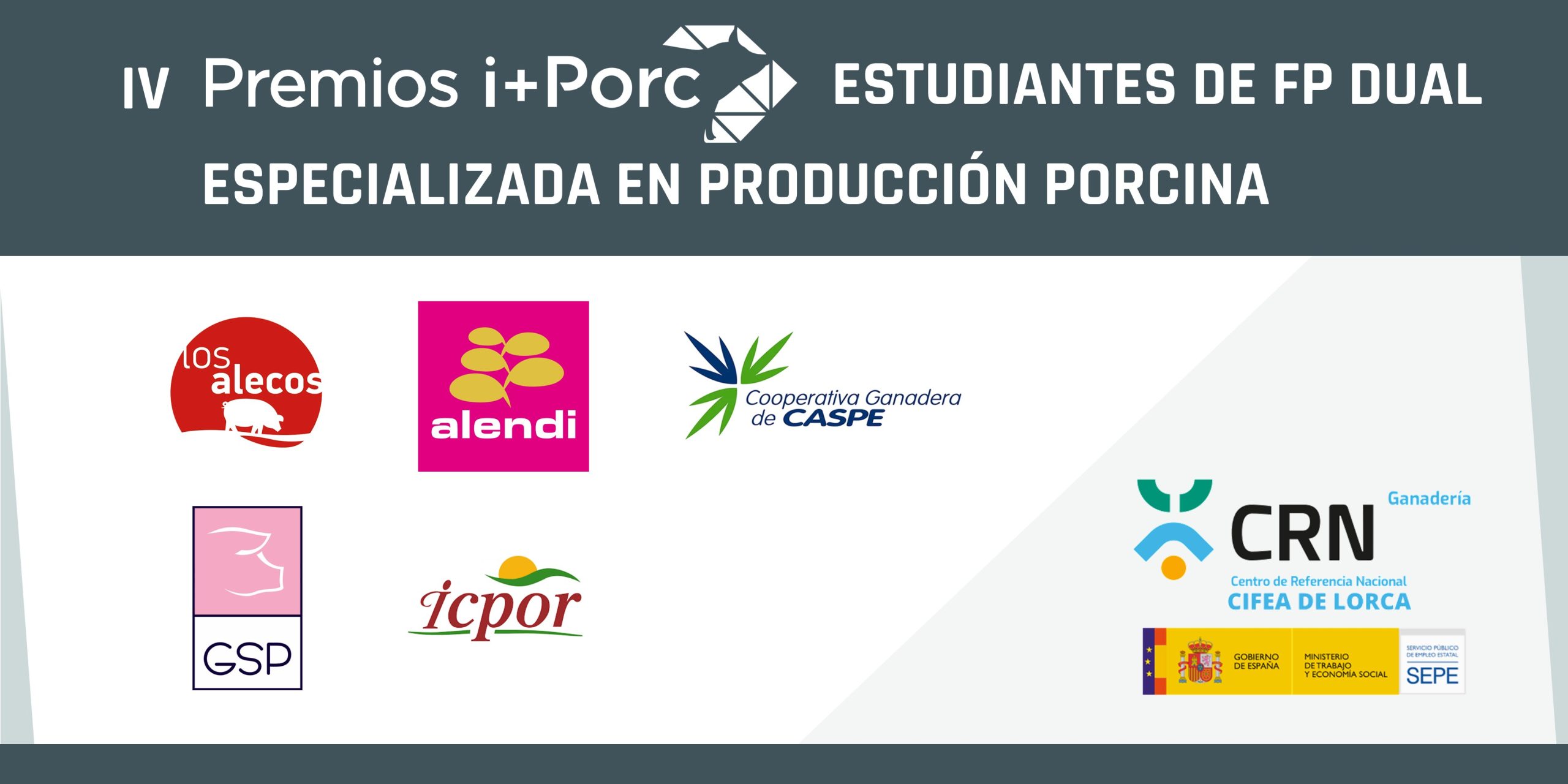 i+Porc organiza la IV edición de los Premios FP Dual en Producción Porcina