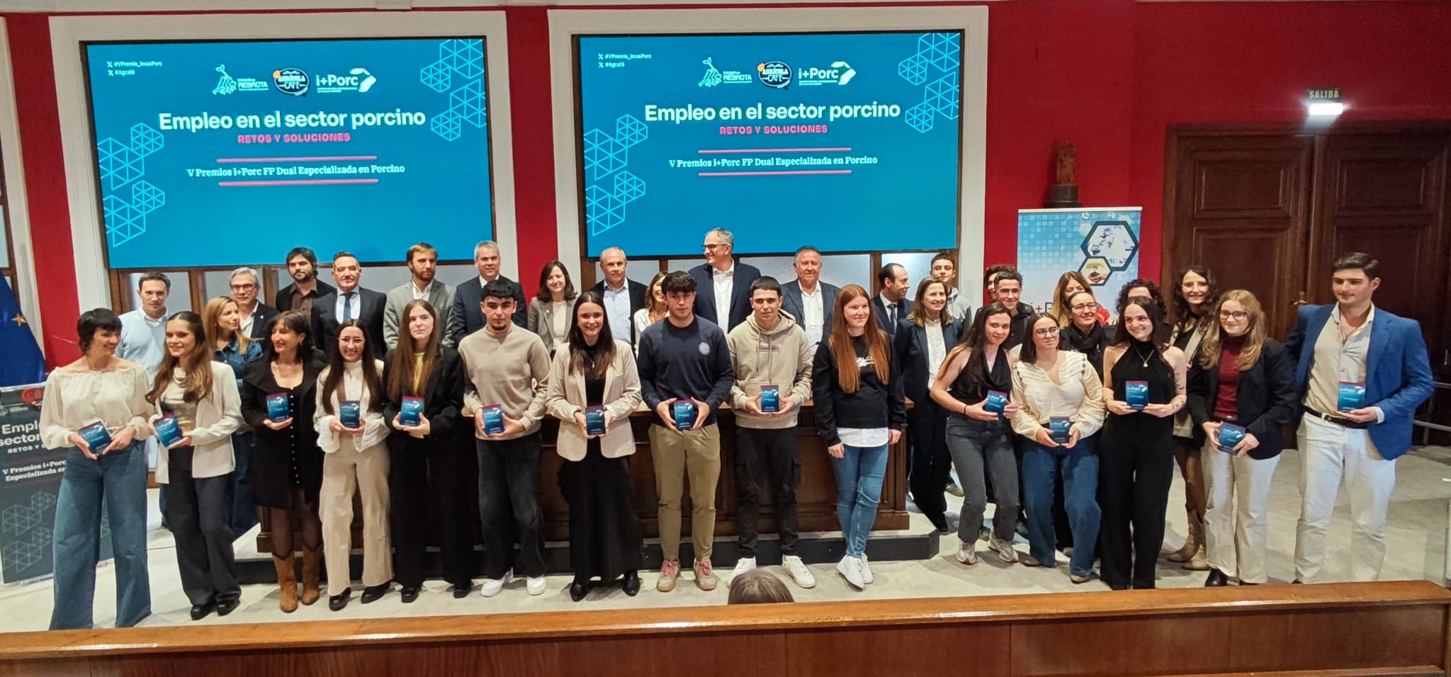 18 premiados en la V Edición en los Premios i+Porc a la FP Dual Porcino
