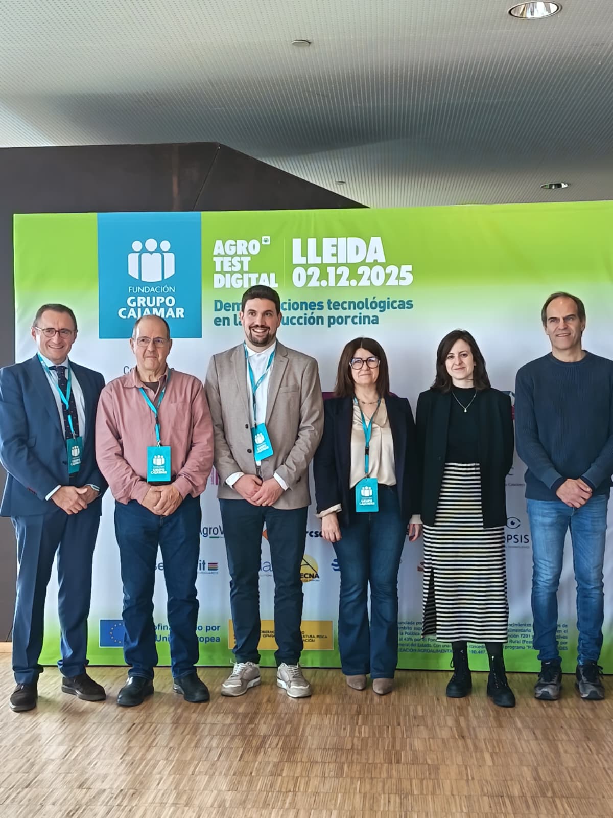 i+porc Cluster español de productores de ganado porcino Jornada «Agrotest digital: demostraciones tecnológicas en la producción porcina»