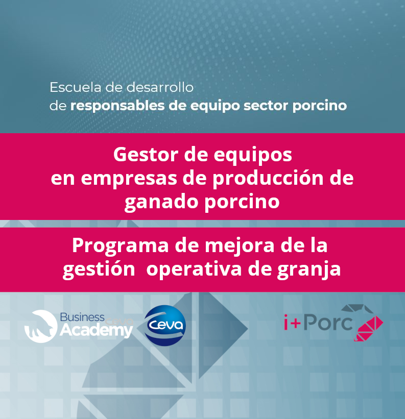 i+porc Cluster español de productores de ganado porcino En marcha dos nuevas ediciones de la Escuela de Desarrollo de Responsables de Equipo junto con Ceva Salud Animal